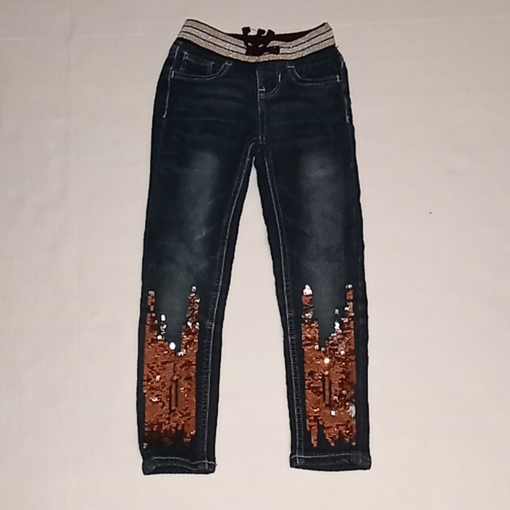 Cute 4 U Glitter Sequin Jeans